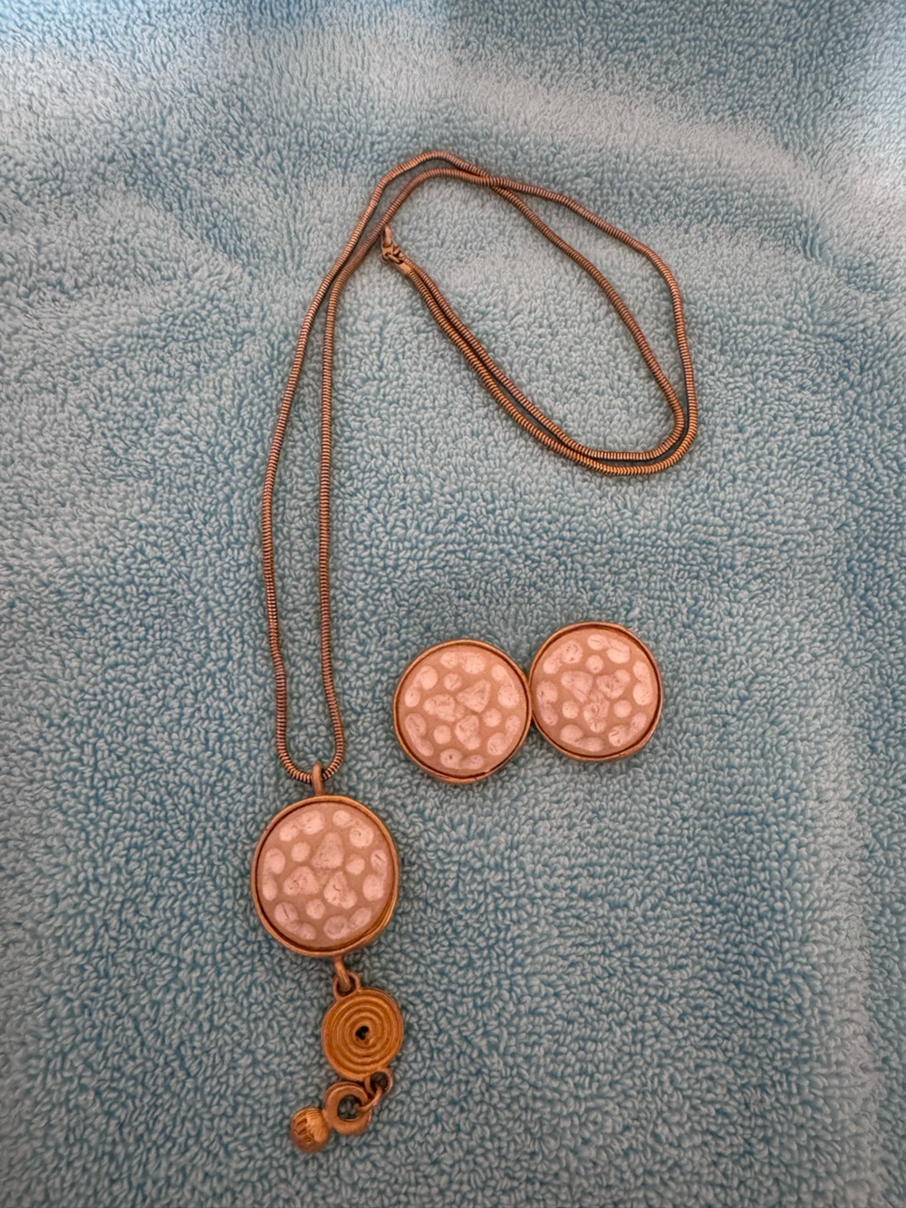 Petite Sophisticate Station Necklace & Earring Set